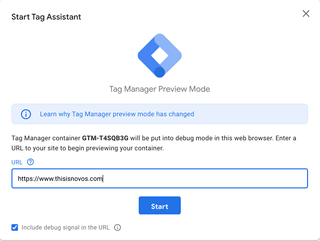 tag manager assistant