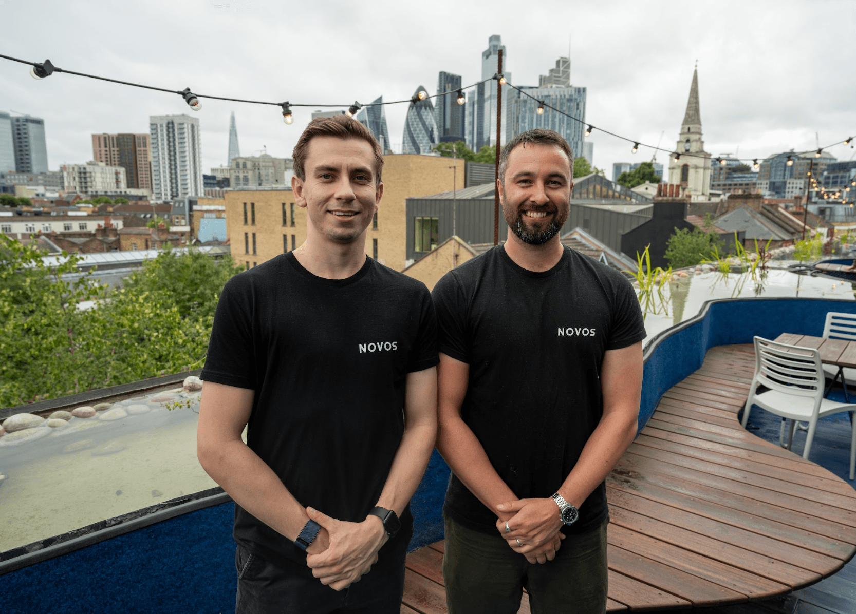 Sam and Antonio, the founders of NOVOS